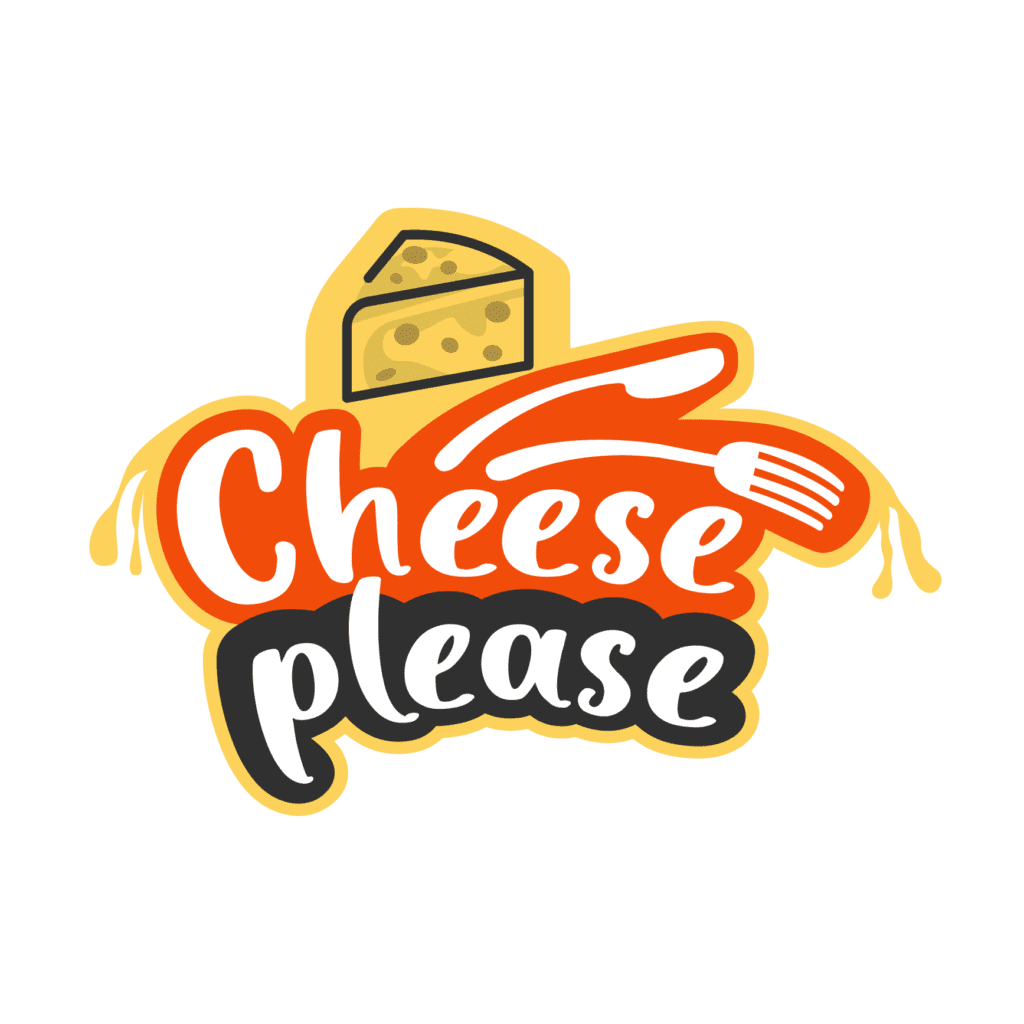 cheese please logo professional designed by santrophil agency